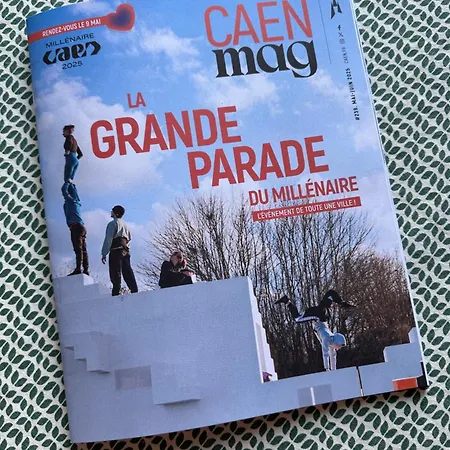 홈스테이 Au Calme Centre 캉